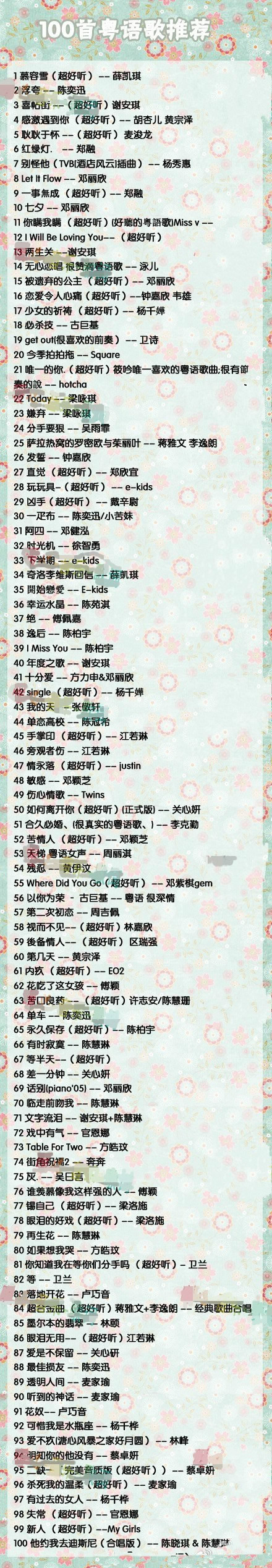 ktv必点歌曲粤语_ktv粤语排行_ktv粤语排行