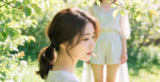 _流行的丸子发型_很漂亮有气质的扎着丸子头