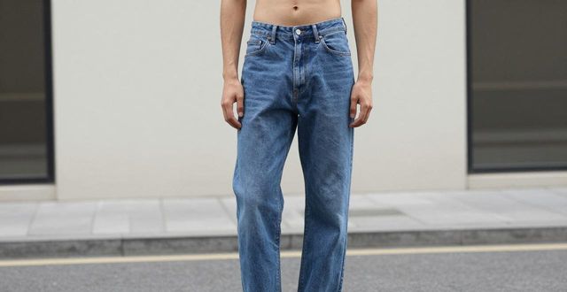 男士牛仔裤一般买多大的腰_男士牛仔裤子多长合适_