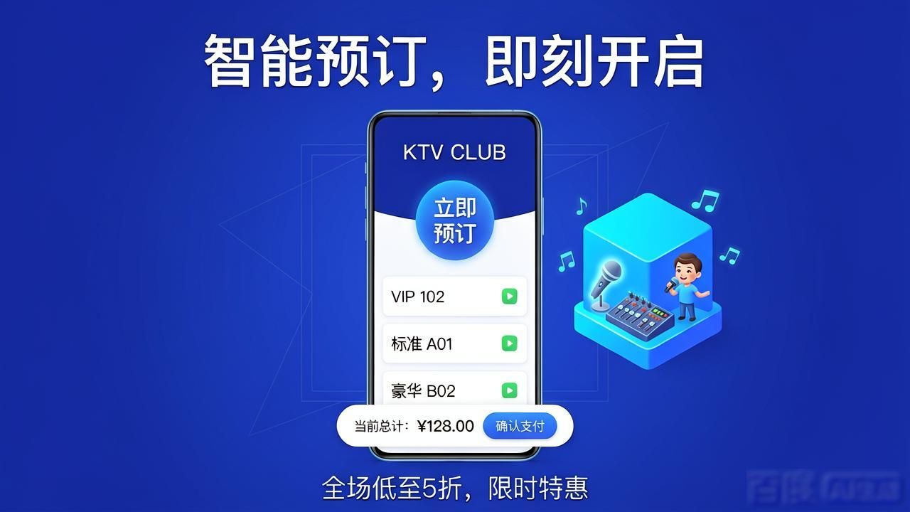 网上预订KTV在哪定？这款APP能提前预约不用排队