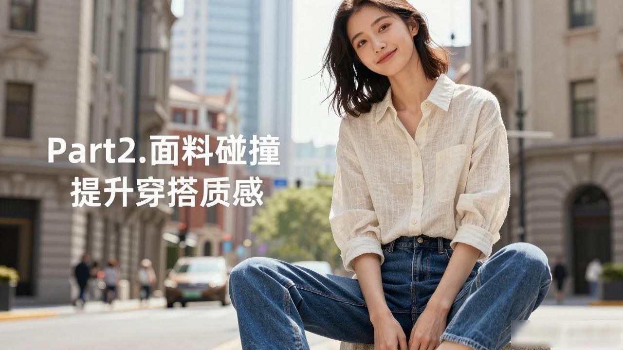 上海女生都爱的衬衫+牛仔裤，经典百搭不过时，你也能穿出时髦感