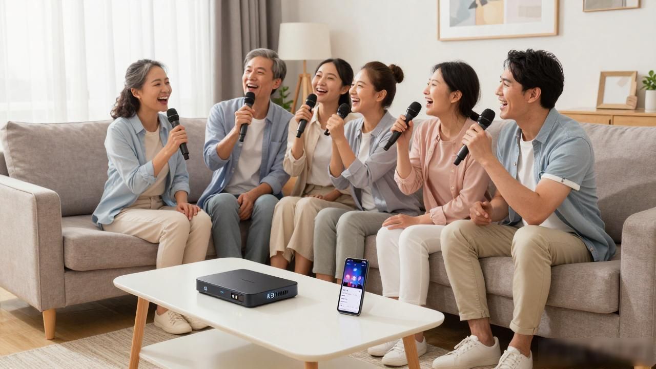 ktv KTV太贵总排队？花小钱在家装K8盒子，唱到爽还省100元