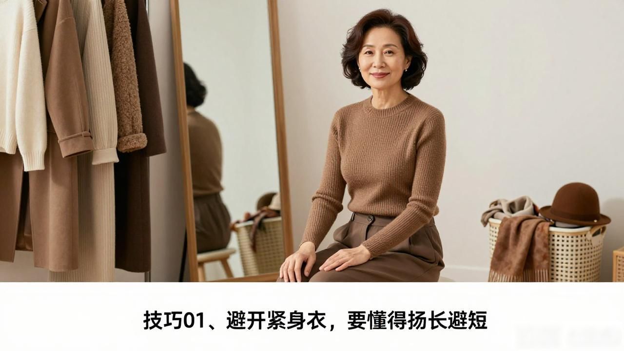 大妈秋装避雷指南：4款假时髦别买，显土又廉价