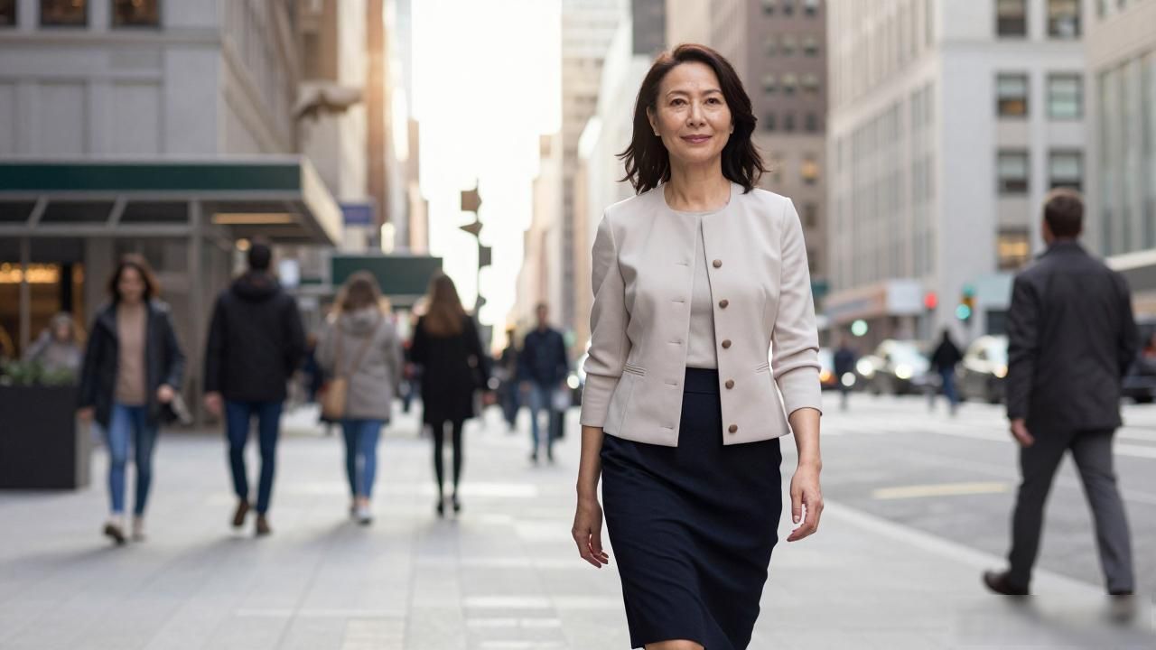 中年女人秋装买精不买杂，三大技巧教你告别乱囤衣