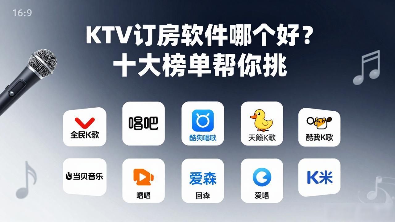 KTV订房软件哪个好？2026十大榜单帮你挑